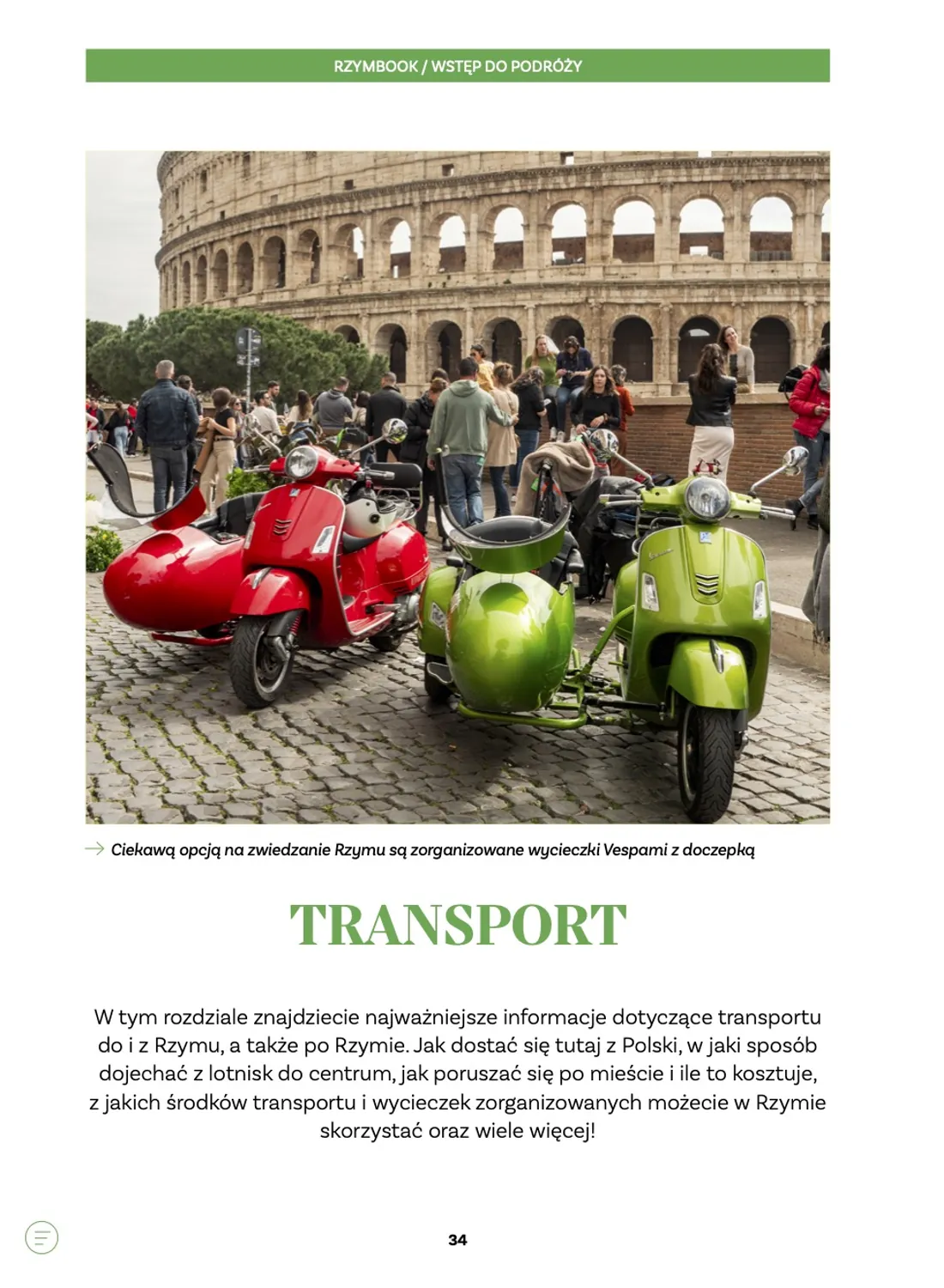 Strona przewodnika „Rzymbook”