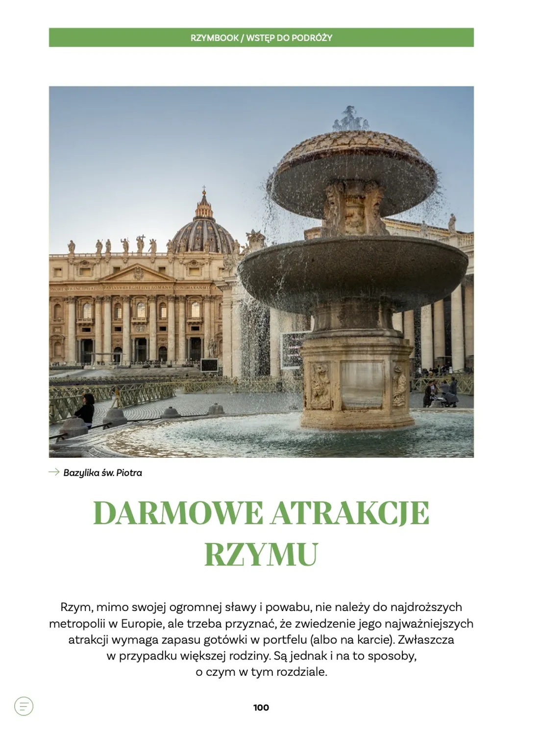 Strona przewodnika „Rzymbook”